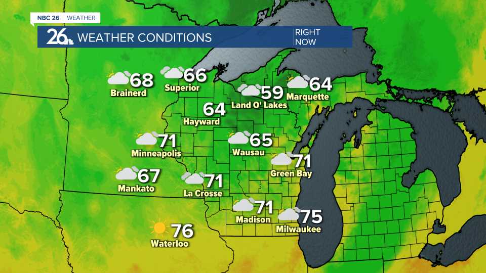 Statewide Temperatures and Weather Conditions